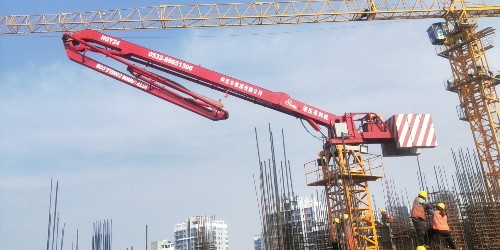 科尼樂(lè)重工液壓布料機(jī)-破解高層建筑施工難題