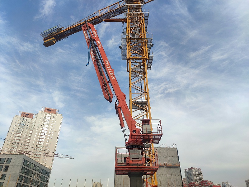 樓板頂升式液壓布料機(jī)